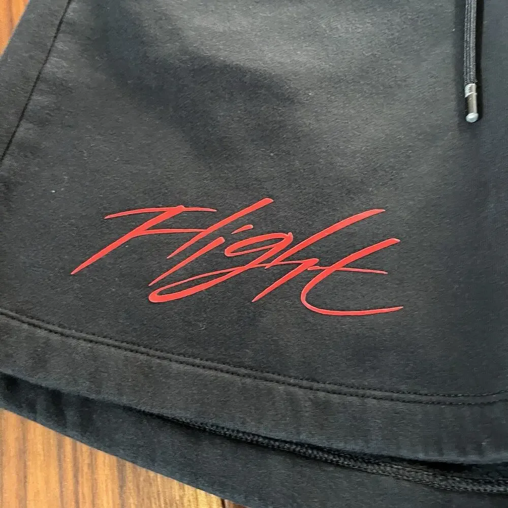 Jordan Flight Artist Series Jacob Rochester Fleece Sweat Shorts Black Size L